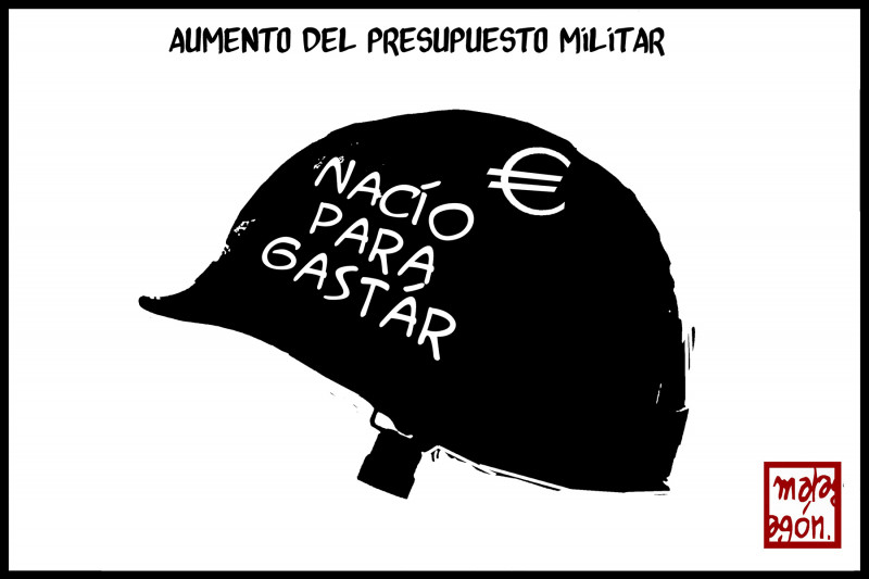 <p>Aumento del presupuesto militar</p>