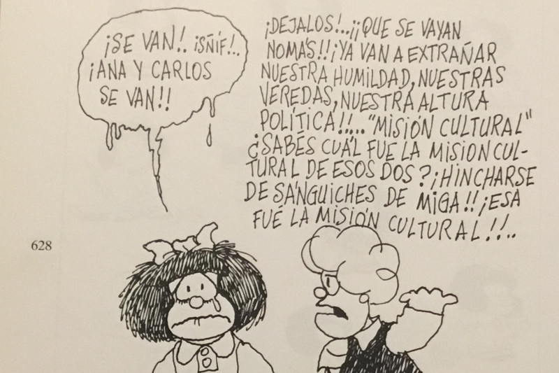 <p>Fax de Mafalda al autor del texto. </p>