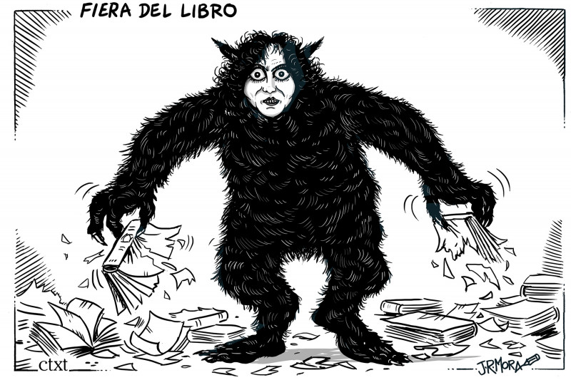 <p>Feria del libro.</p>