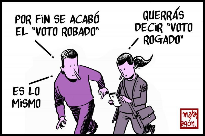 <p>Voto rogado.</p>