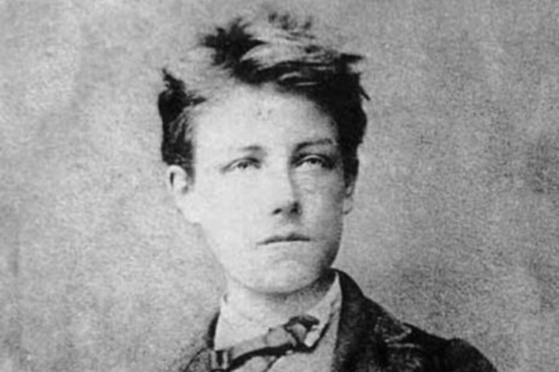 <p>Retrato de Rimbaud adolescente.</p>