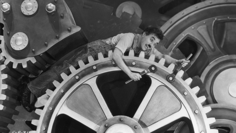 <p>‘Tiempos Modernos’ (Charlie Chaplin, 1936).</p>