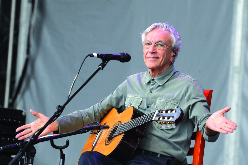 <p>Caetano Veloso en el Festival Cantares (México) en 2019.</p>