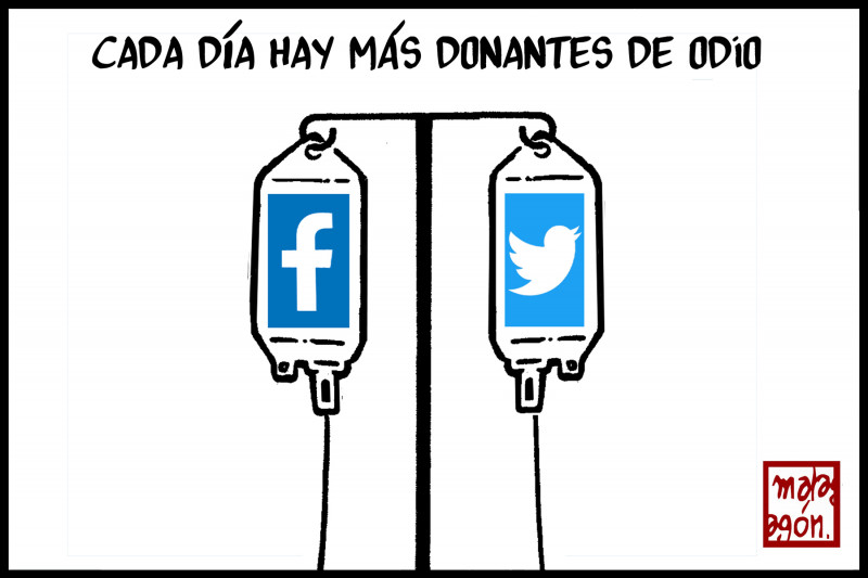 <p>Donantes de odio.</p>