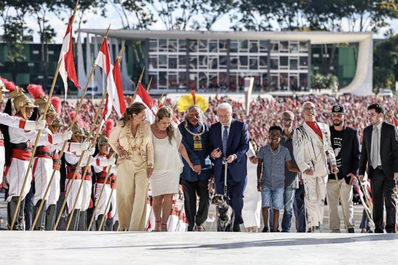 <p>Toma de posesión de Lula da Silva, el pasado 1 de enero. </p>