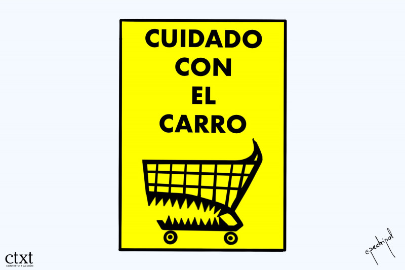 <p>Cesta de la compra, supermercados, precios </p>