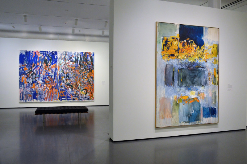 <p>Exposición retrospectiva de Joan Mitchell en el Museo de Arte de Baltimore.</p>