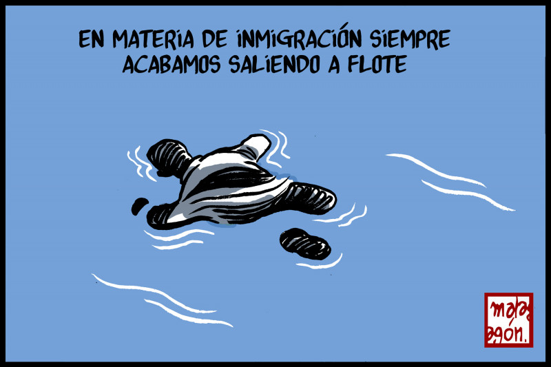 <p>Inmigración. / <strong>Malagón.</strong></p>