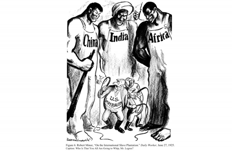 <p>Viñeta de Robert Minor en el 'Daily Worker', periódico del Partido Comunista de Estados Unidos, en 1925.</p>
