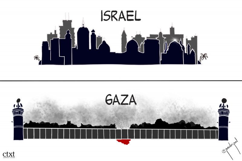 <p>Israel, Gaza, genocidio. / <strong>Pedripol </strong></p>