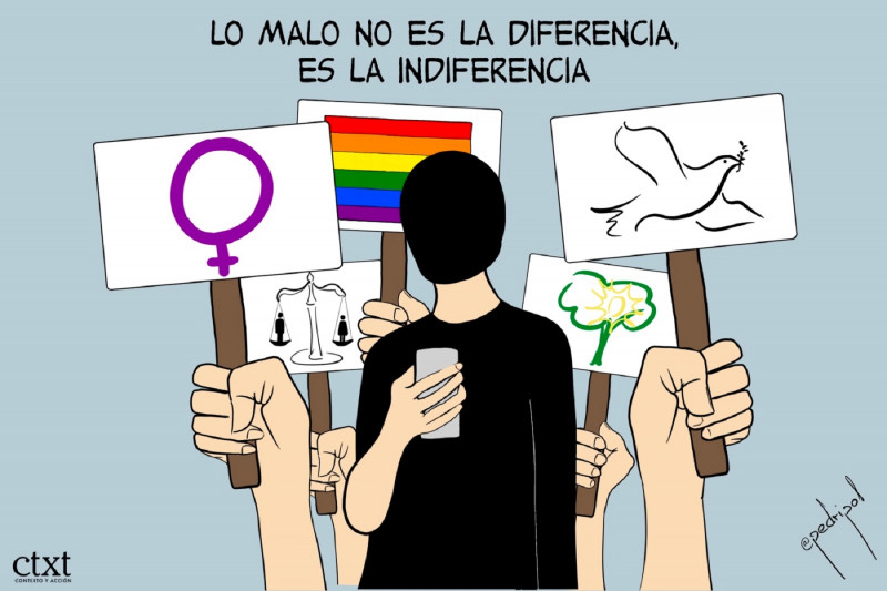 <p>Diferencia, indiferencia. / <strong>Pedripol</strong></p>