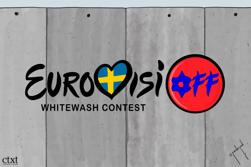 <p>Eurovisión, Israel, blanqueo, genocidio. /<strong>Pedripol </strong></p>