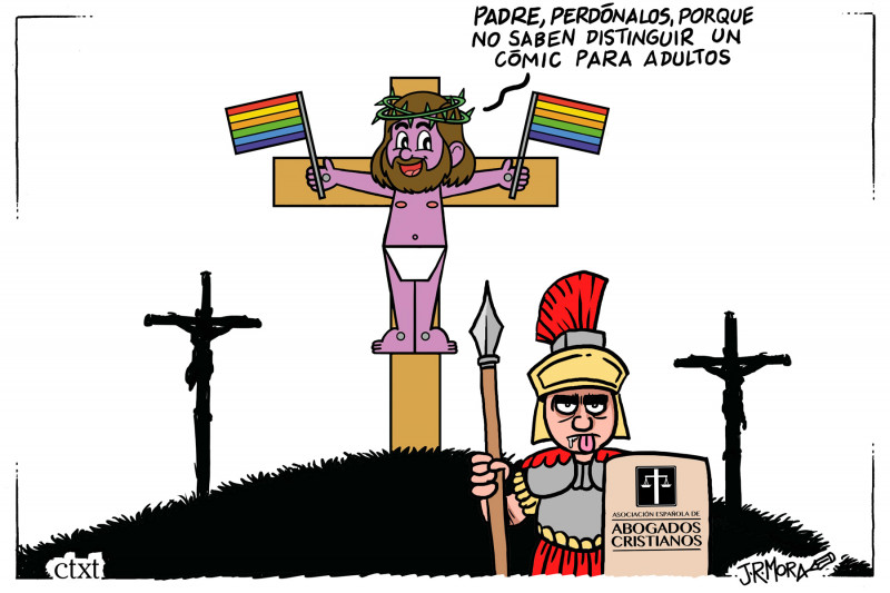<p><em>Abogados cristianos y el cómic</em>. / <strong>J. R. Mora</strong></p>