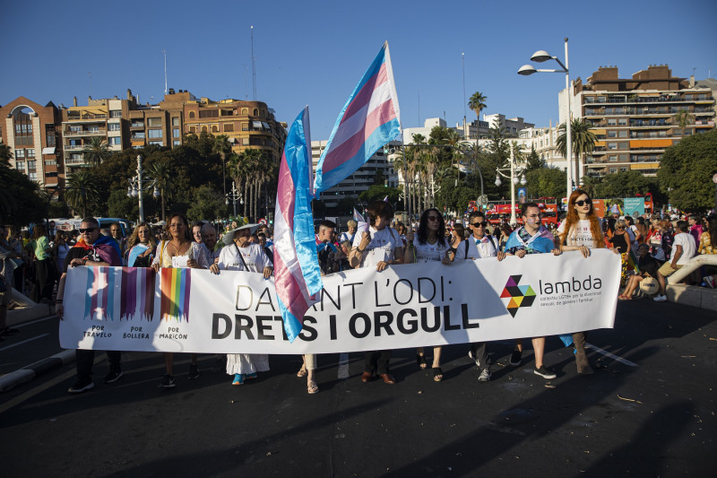 <p>Celebración del Orgullo en Valencia en junio de 2022. /<strong> E.M. </strong></p>