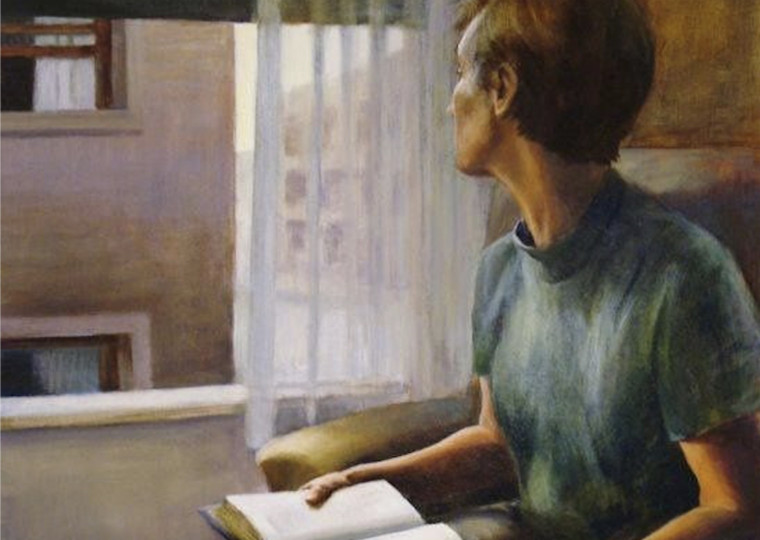 <p><em>Mujer leyendo</em> (Deborah DeWit).</p>