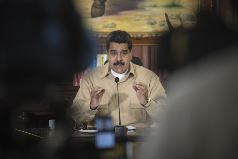 <p>Nicolas Maduro, durante un acto institucional, el 12 de enero de 2017. / <strong>Eneas de Troya</strong></p>