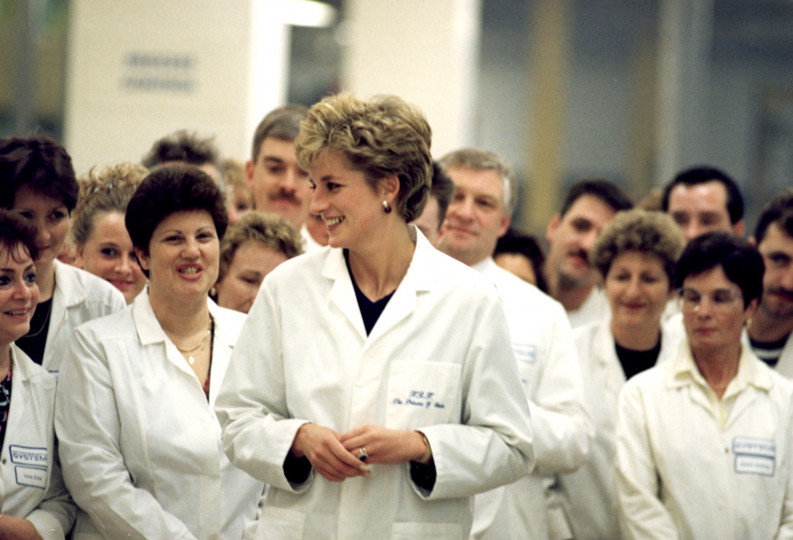 <p>La princesa Diana de Gales en South Shields (Reino Unido) en 1992. /  <strong>Newcastle Libraries</strong></p>