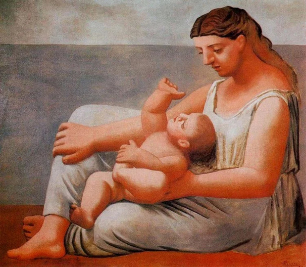 <p><em>Madre e hijo</em> (1921) / <strong>Pablo Picasso</strong></p>