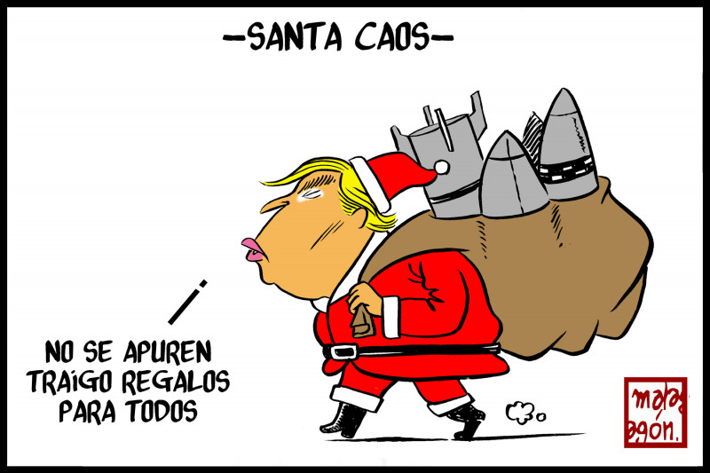 <p><em>Santa Caos</em>. / <strong>Malagón</strong></p>