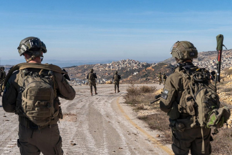 <p>Soldados israelíes de la 210ª División en territorio sirio. / <strong>IDF</strong></p>