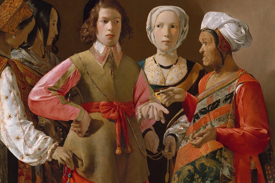 <p><em>La buenaventura</em>, de Georges de La Tour. H.1630. Metropolitan Museum, Nueva York</p>