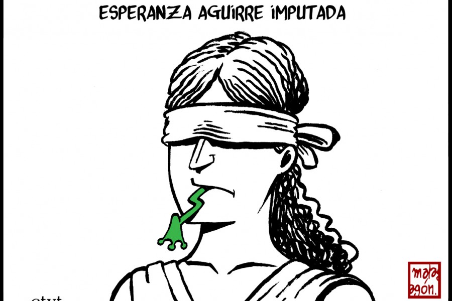 <p>Esperanza Aguirre imputada. </p>