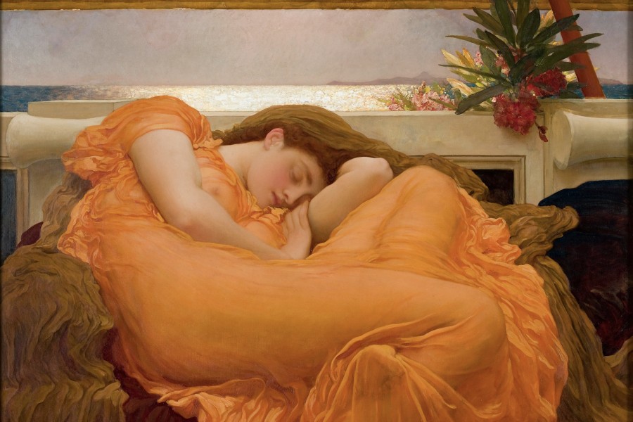 <p>‘Sol ardiente de junio’, de Frederic Leighton (1830-1896).</p>