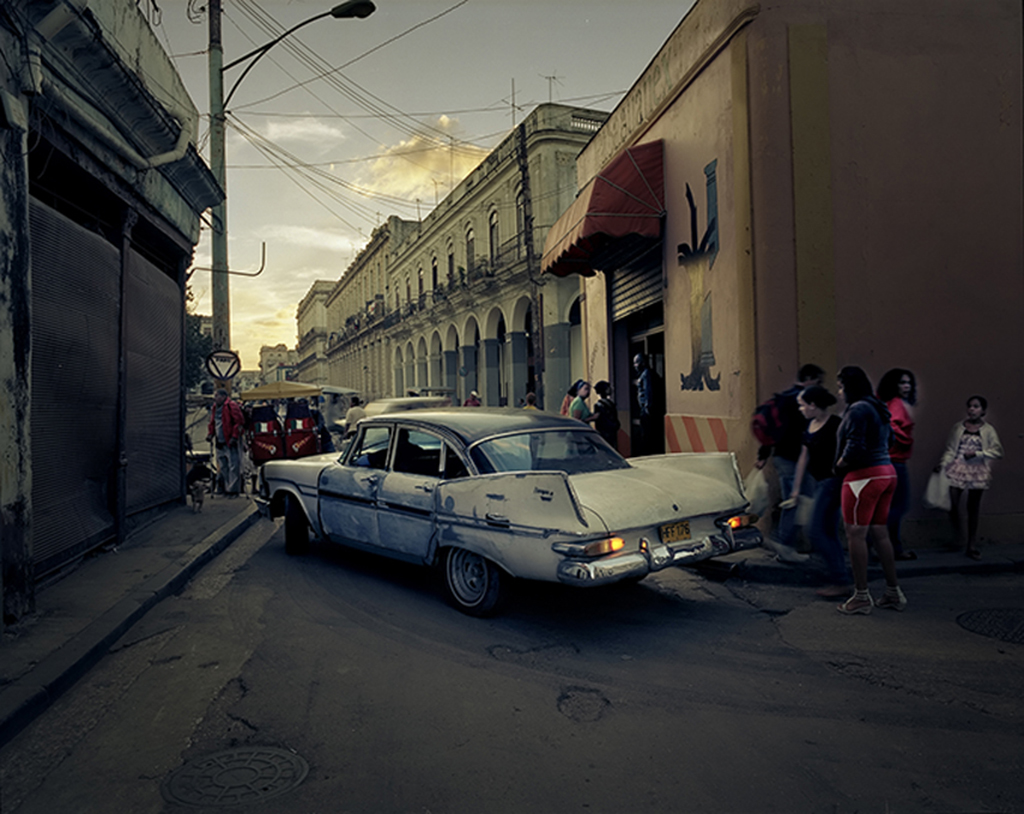 La Habana Vieja, al anochecer.