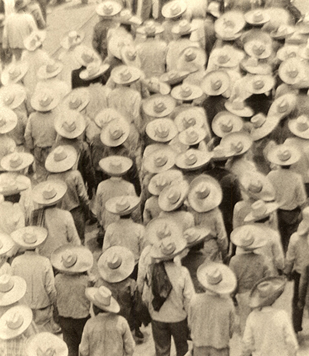 <p>Manifestación de campesinos, México, 1928.</p>