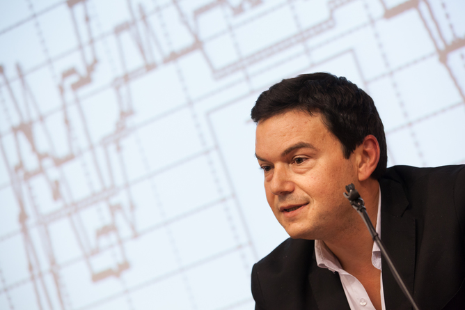 <p>El economista francés Thomas Piketty</p>