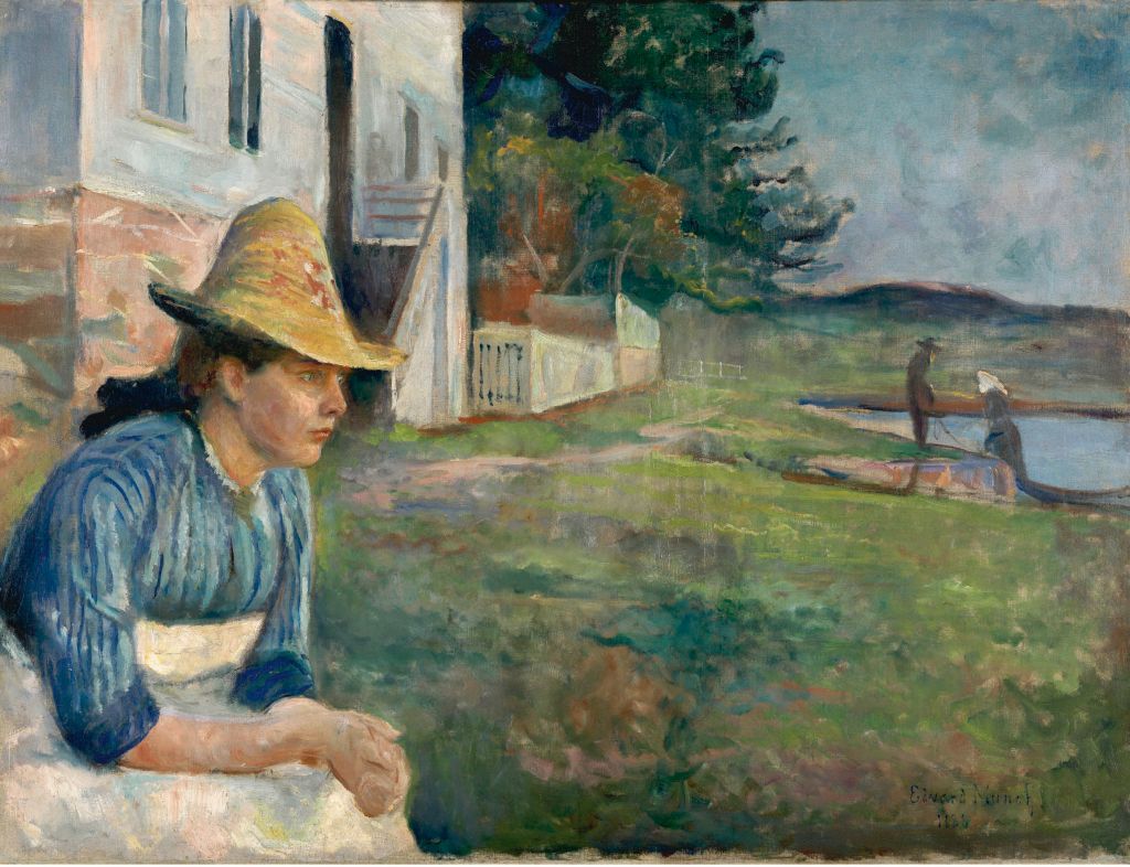 <p>Atardecer, 1888. Edvard Munch</p>