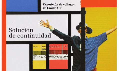 <p>Cartel de la exposición <em>Solución de continuidad</em>, de Emilio Gil.</p>