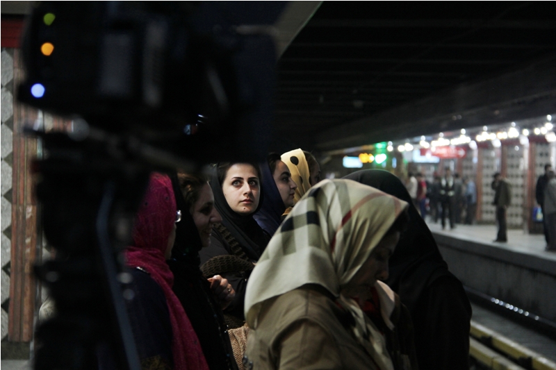 <p>Rodando en el metro de Teherán (Keywan Karimi)</p>
