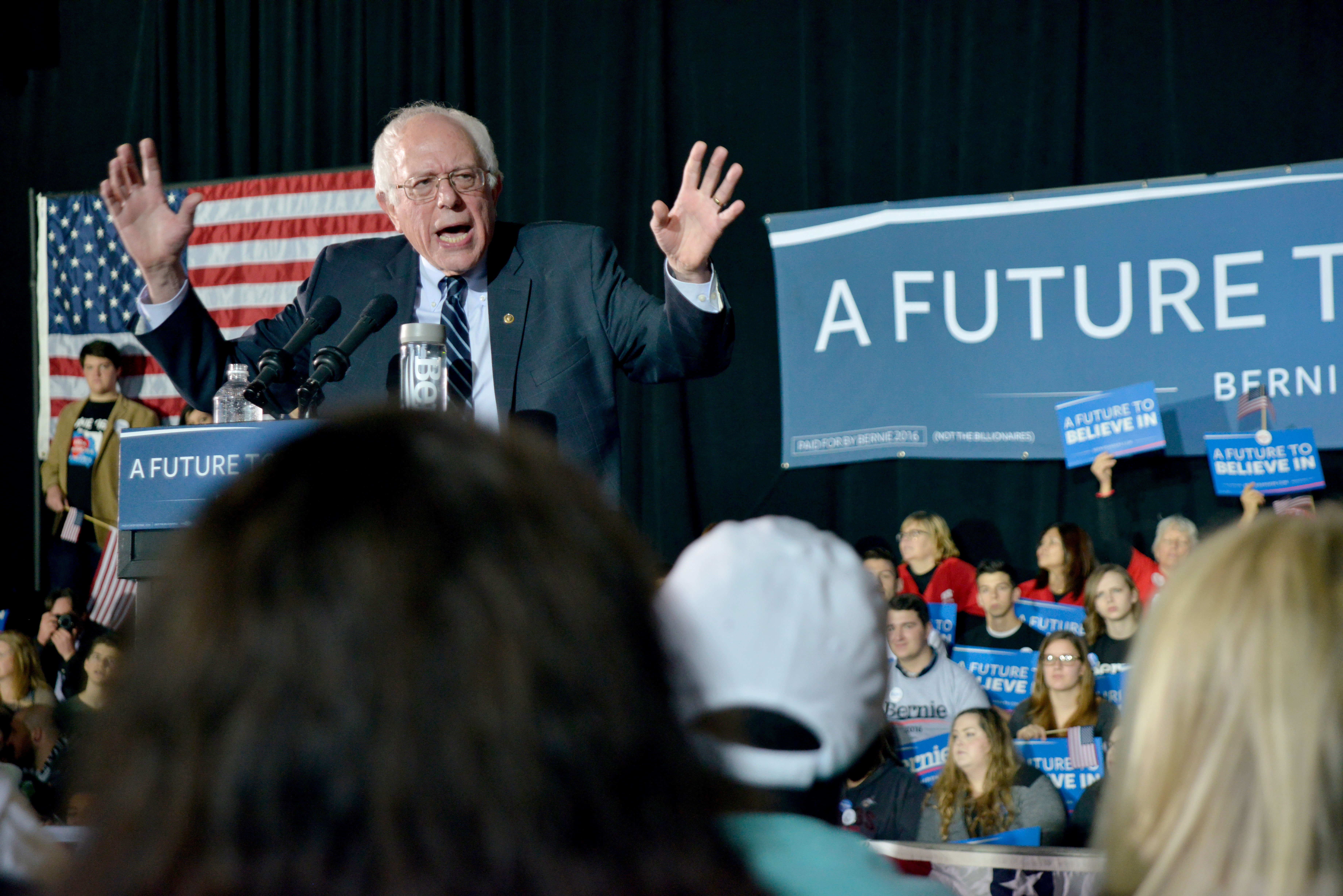 <p>Sanders es el candidato demócrata preferido de los jóvenes.</p>