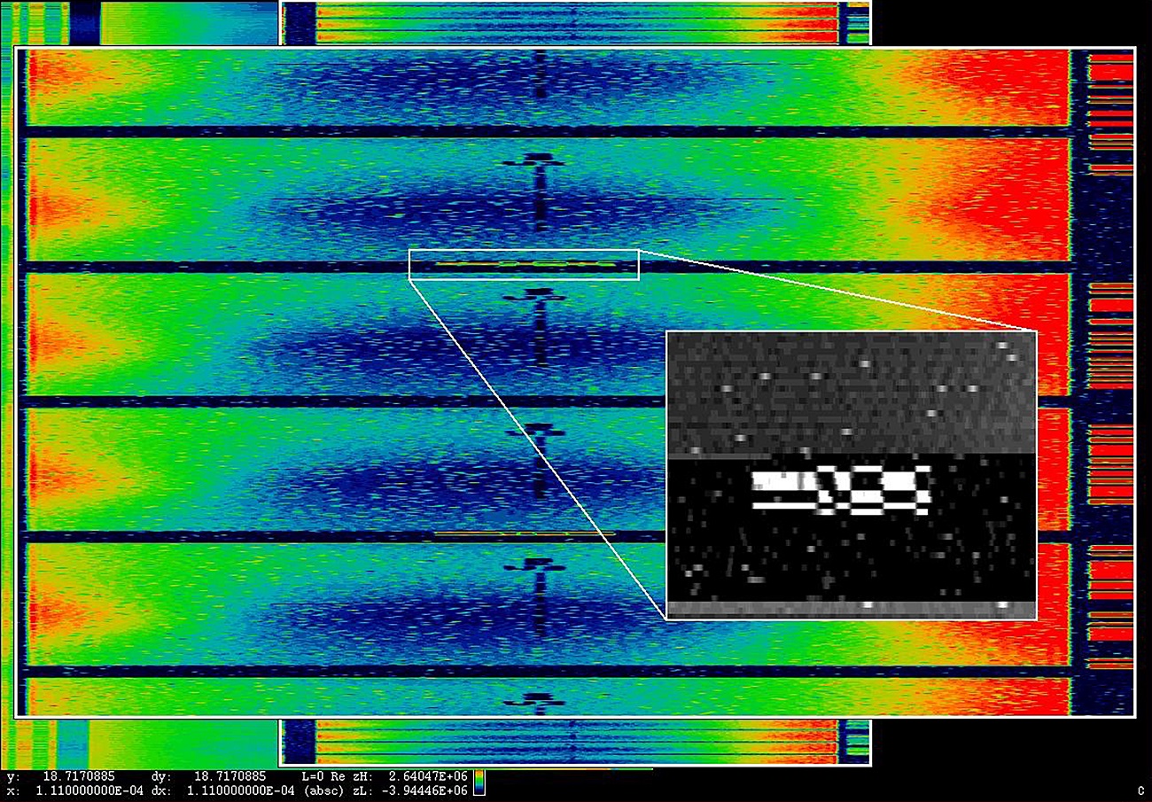 <p>ANARQUISTA, de Laura Poitras: sistema de alimentación de datos de <em>drones</em> del Ejército Israelí (Interceptado el 24 de febrero de 2009), 2016. Impresión en tinta pigmentada sobre aluminio 114.3 x 164.5 cm. </p>