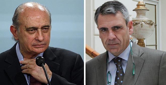 <p>El ministro Fernández Díaz, y Daniel de Alfonso. </p>