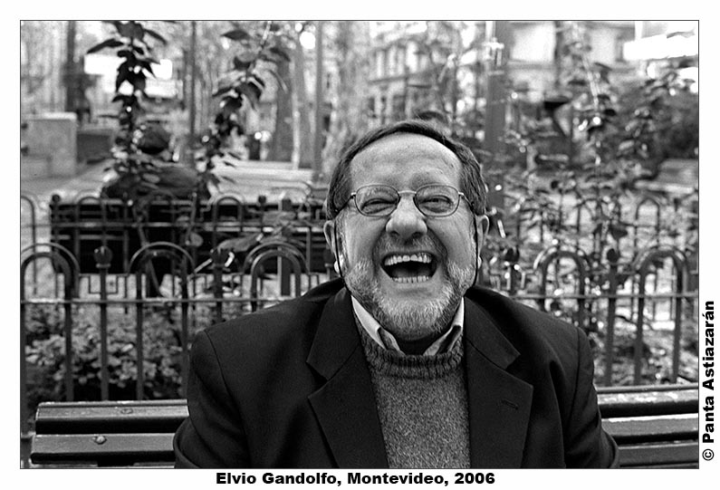 <p>Elvio Gandonfo, en una foto tomada en Montevideo en 2006. </p>
