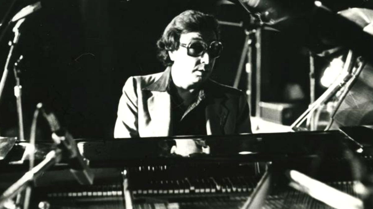 <p>Tete Montoliu. Pianista nacido en Barcelona en 1933. Sin duda, uno de los más grandes músicos de jazz que hayan visto la luz en estos pagos. Expuesta en <em>Una crónica del jazz en Madrid</em>.</p>