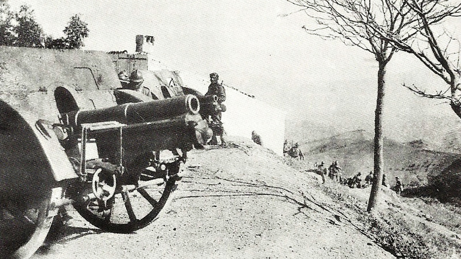 <p>Artillería italiana en las cercanías de Málaga.</p>