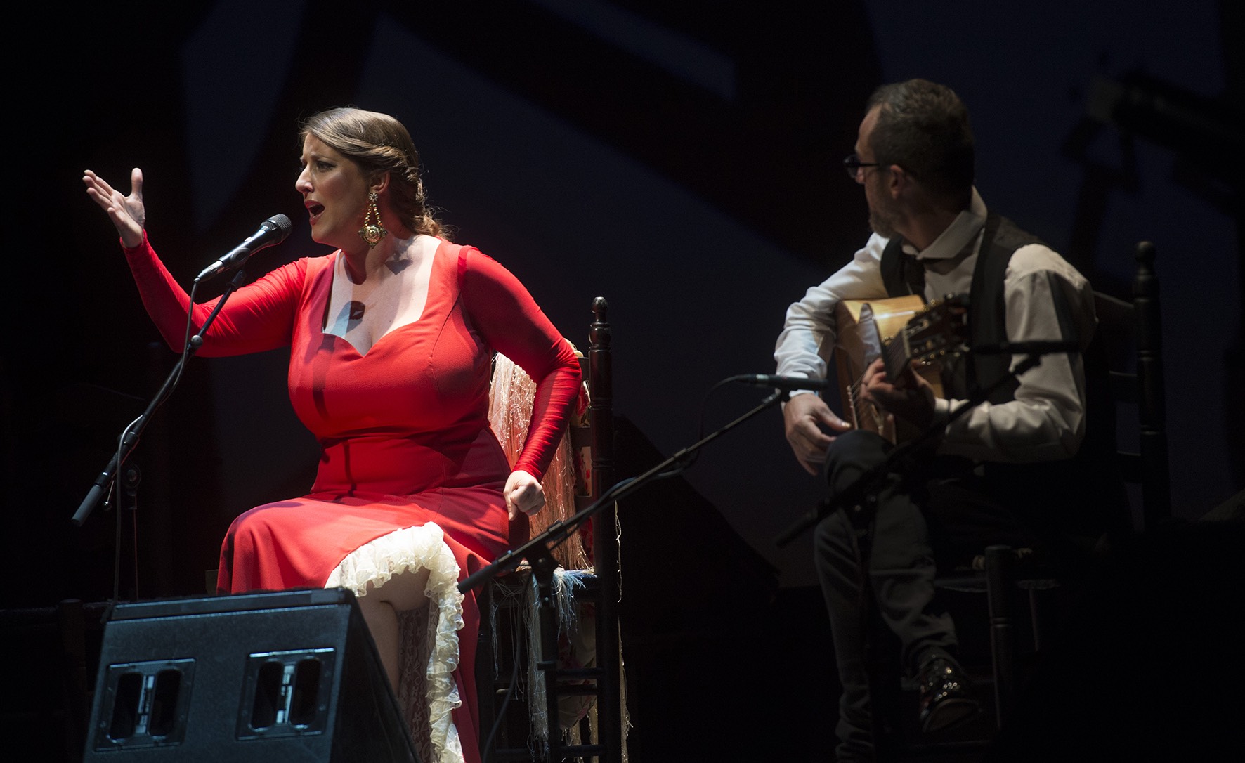 <p>La cantaora Argentina inauguró la Suma Flamenca 2017 en los Teatros del Canal. </p>