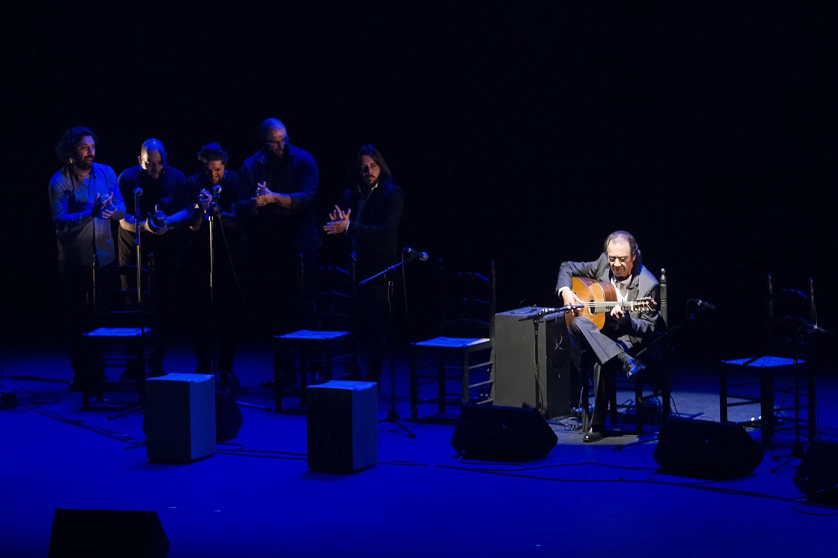 <p>Pepe Habichuela, en el homenaje David Paniagua</p>