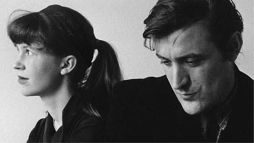 <p>Sylvia Plath y Ted Hugues</p>