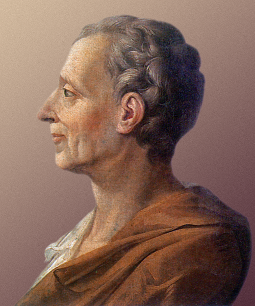 <p>Retrato de Montesquieu, en el Palacio de Versalles. </p>