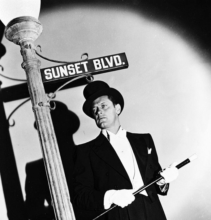 <p>William Holden en<em> Sunset Boulevard (1950).</em></p>