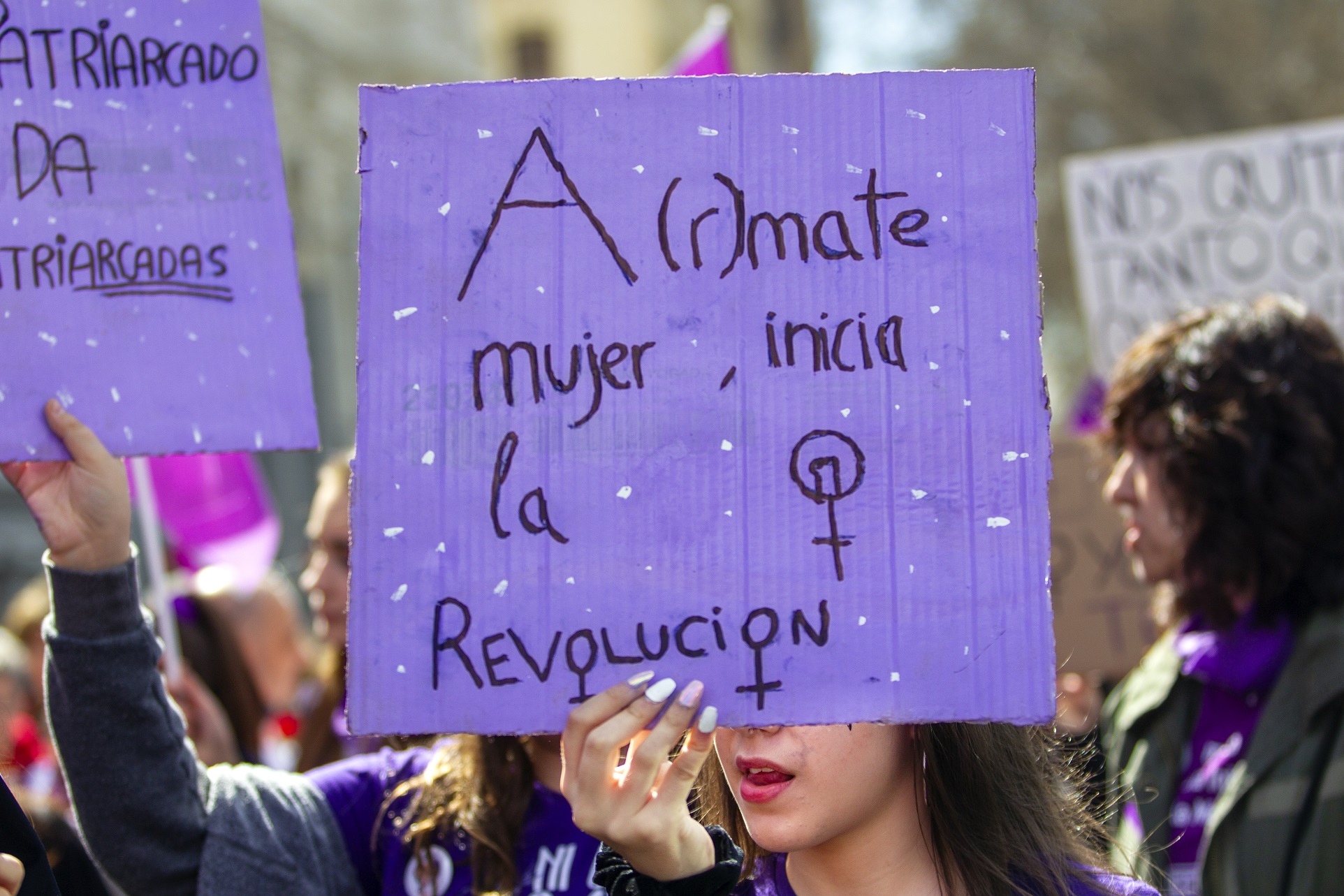 <p>Huelga feminista del 8 de marzo de 2019.</p>