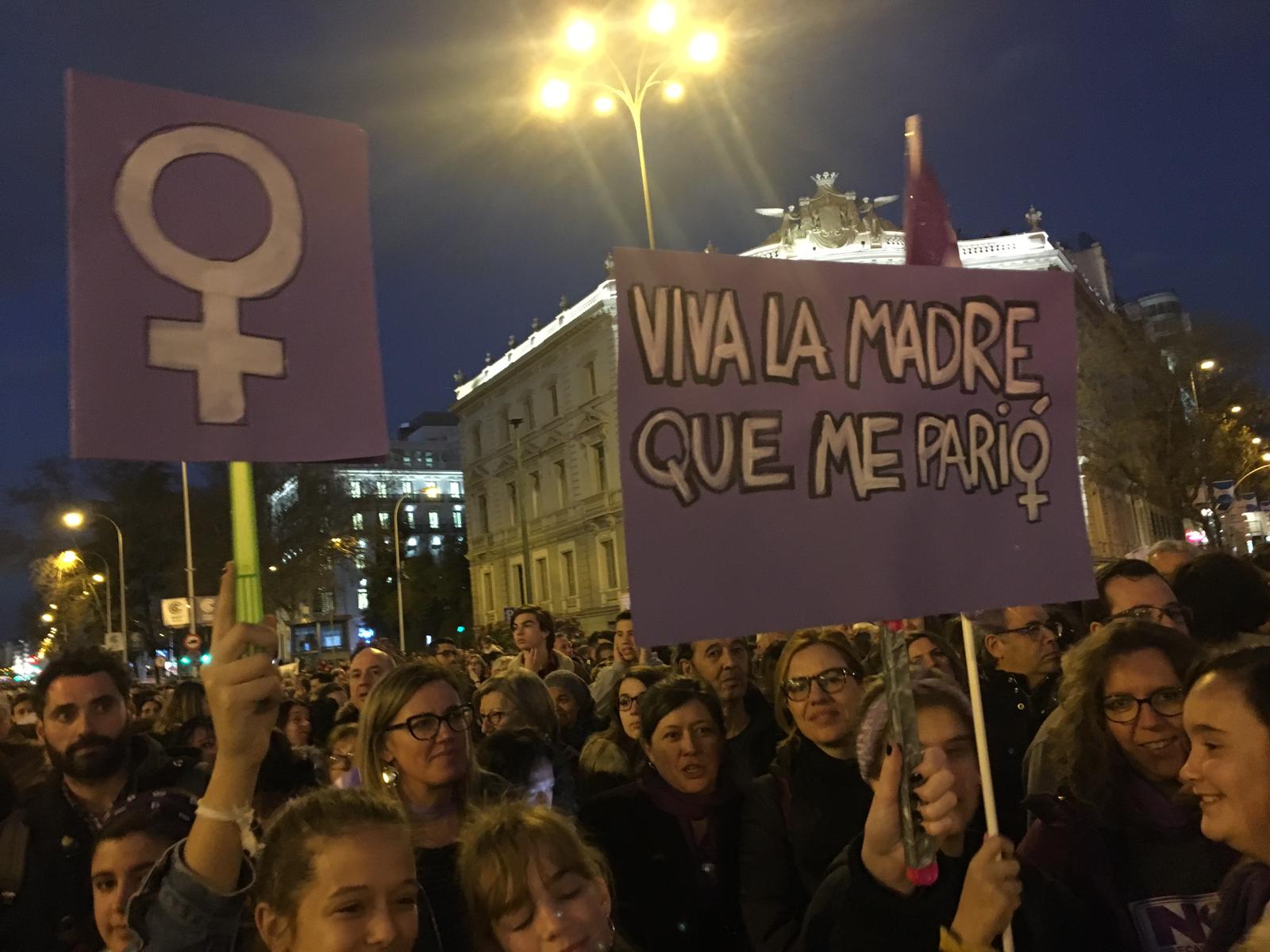 <p>Huelga feminista del 8 de marzo de 2019.</p>