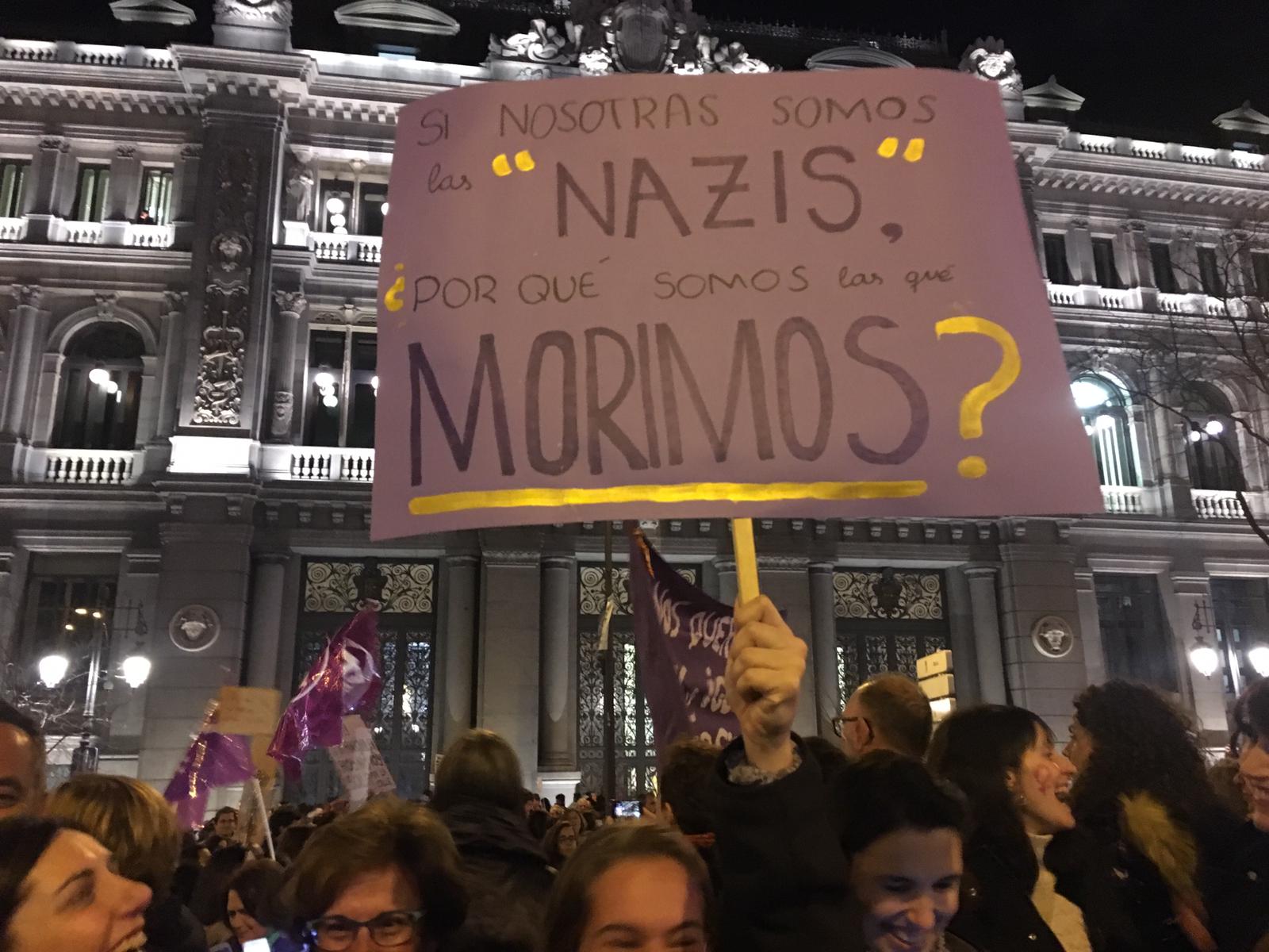 <p>Huelga feminista del 8 de marzo de 2019.</p>