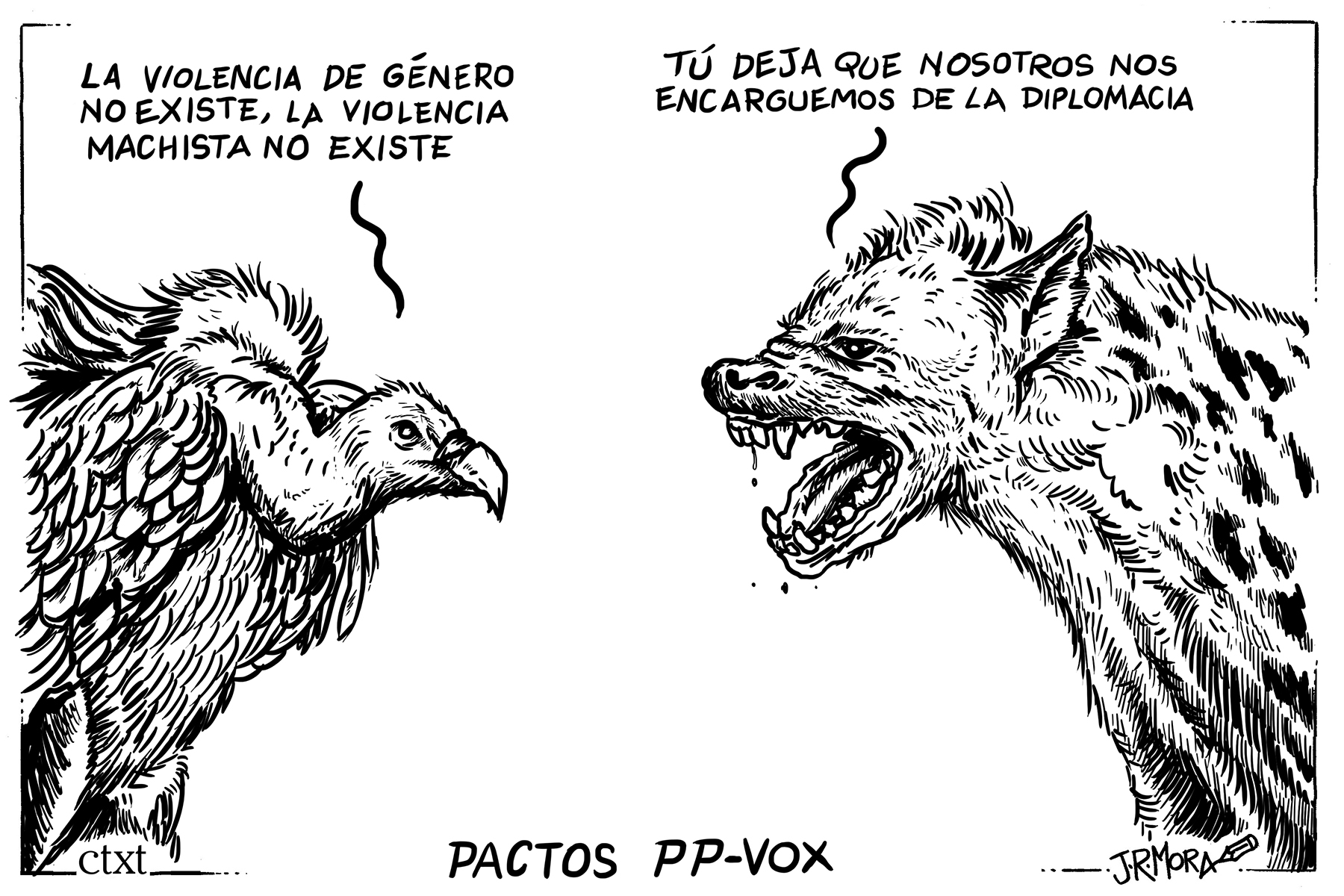 <p><em>Pactos PP-Vox. </em>/ <strong>J. R. Mora</strong></p>