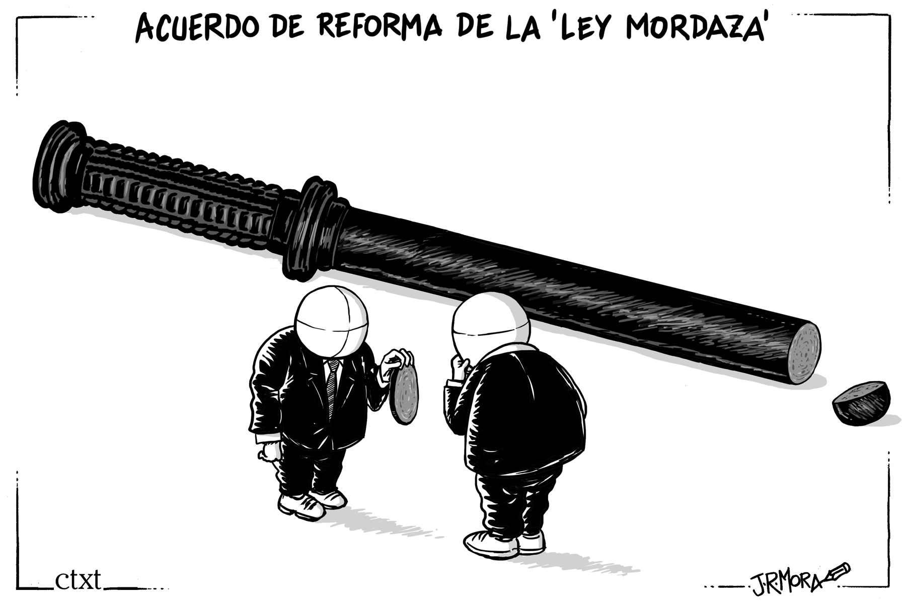 <p>Negociación de la Ley Mordaza. / <strong>J.R. Mora</strong></p>